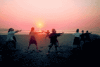 Fotoserie: Tai Chi an der Nordsee