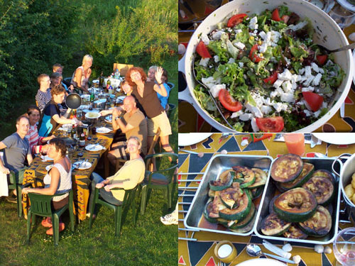 Ein leichtes vegetarisches Gericht